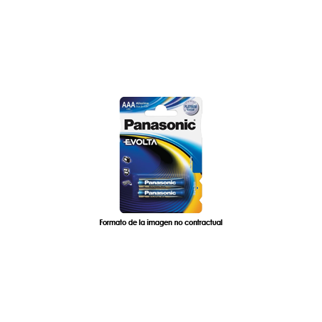 2 piles alcalines AAA de 1,5 V