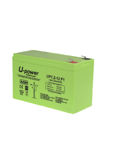 Batería AGM 12V 7.2Ah Upower