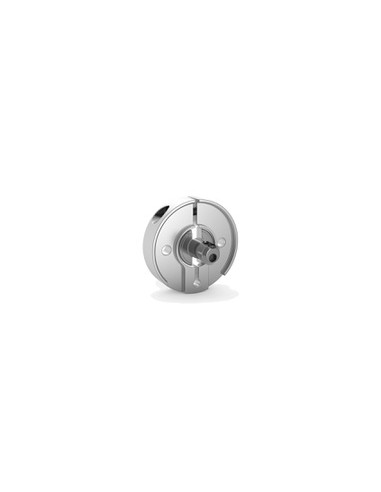 Adaptador Europeo Plata para conectar cerradura electrónica Tedee PRO.