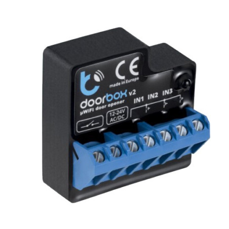 Module relais intelligent BleBox pour Tedee / Convertisseur analogique-numérique pour déverrouillage via application