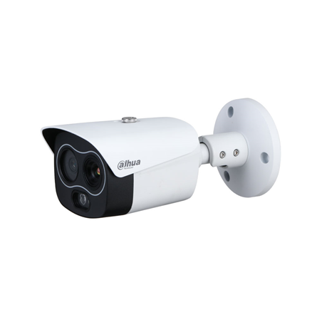 Cámara IP dual térmica 3,5 mm + visible 4 mm