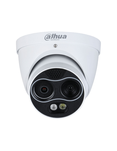 Domo IP térmico dual de 3,5 mm